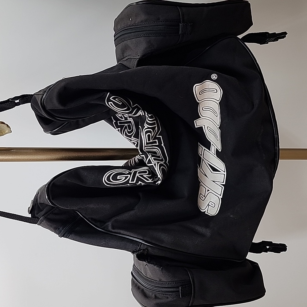 Vintage 90s Ski-Doo Racing Grand Touring Snowmobile Gear & Equipment Duffle Bag